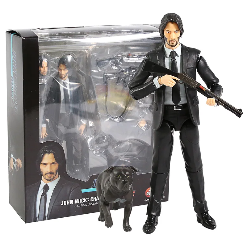 Тип Mafex 085 JOHN WICK Chapter 2 фигурка Коллекционная модель игрушки