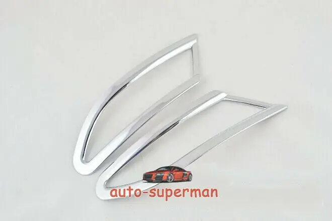 Хромированная задняя противотуманная фара для Ford Focus MK3 2012 2013 4dr хэтчбек