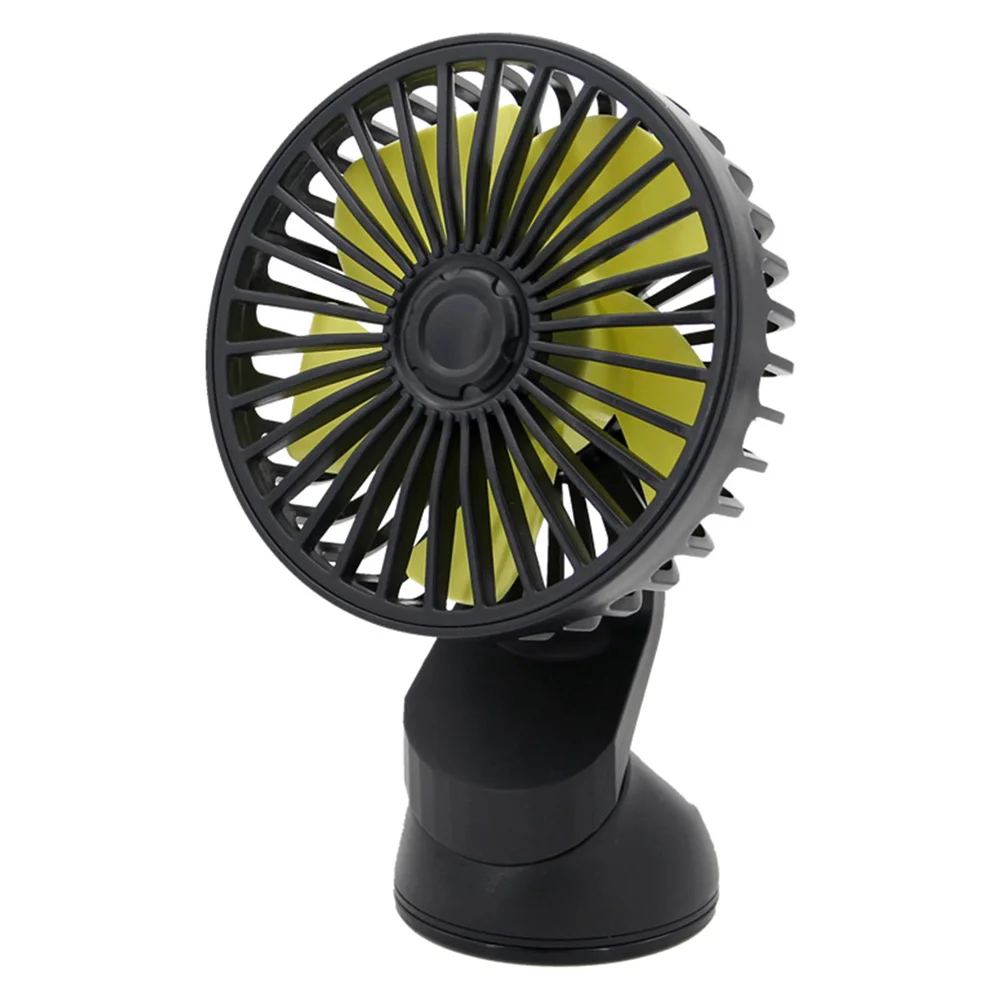 USB Car Fan Windshield Desk Fan 360 All-Round Adjustable Car Auto Cooler for Vehicle Home Office with Suction Cup electric fan car fan