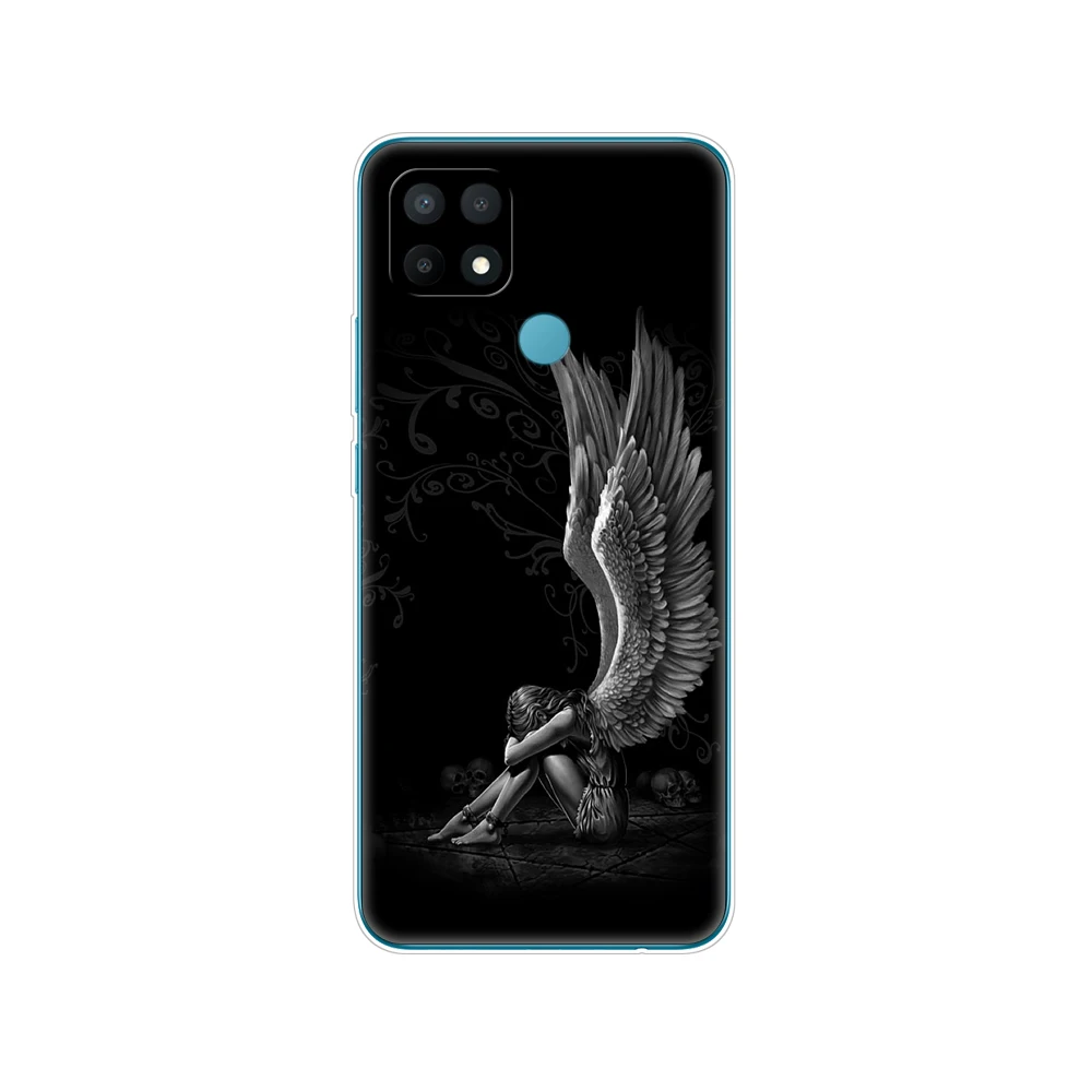 For OPPO A15 Case For OPPO A15S Silicon Soft TPU Back Phone Cover For OPPOA15 CPH2185 A 15 S CPH2179 6.52" Protective Bumper phone cover oppo Cases For OPPO