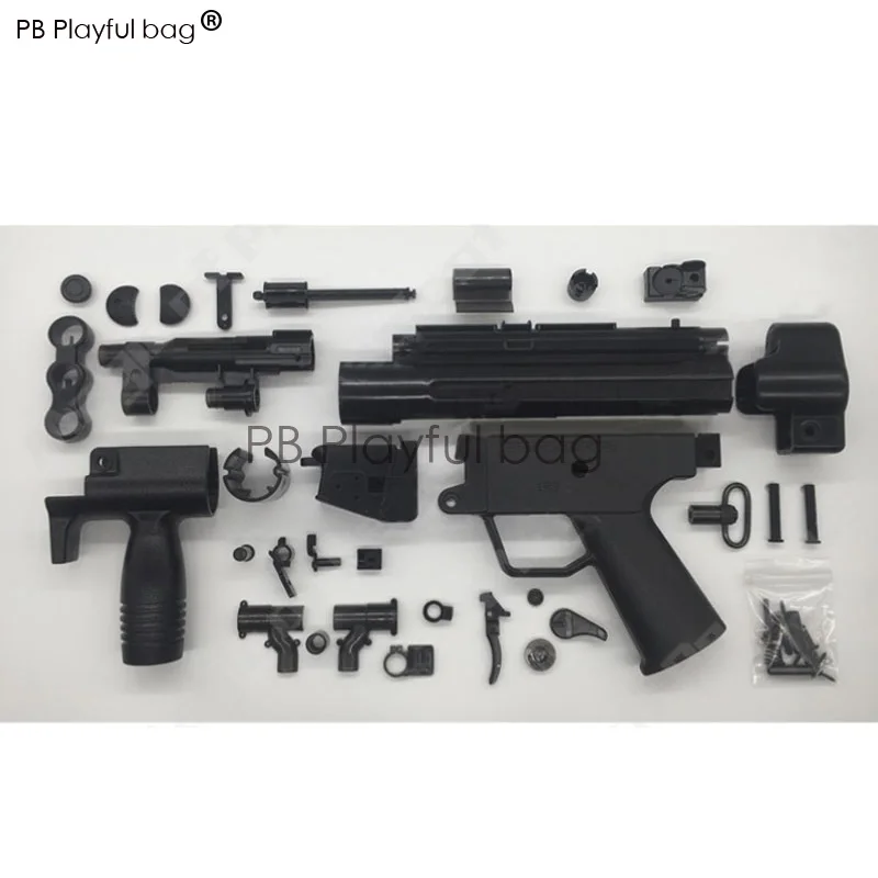 

diy Toy happy MP5K nylon package water bullet gun refitted EX version MP5K small gray HQ magazine accessories od24