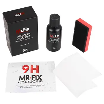 

New! "30ml and 50ml improved ceramic layer 9h vehicle liquid crystal kit glass coating tool, high density automobile super water