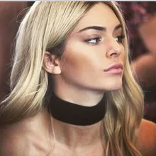 Чокеры с широкими полями, круглый черный бархат, ожерелье на заказ, цепочка, ожерелье Kettingen Voor Vrouwen, готическое ювелирное изделие