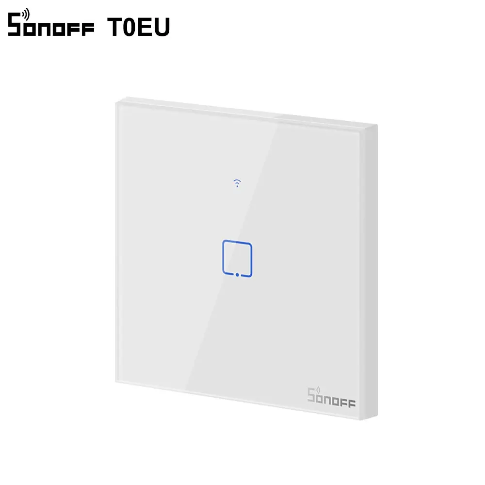 Itead SONOFF TX T0 ЕС беспроводной Wifi смарт переключатель 1/2/3 банды настенный сенсорный