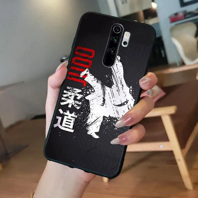 xiaomi leather case glass Japan aikido Judo Fitness Phone Case for redmi note8pro note7 note5 note6pro 7 7A 8 8A Note8T note9s note9pro Cellphones xiaomi leather case custom Cases For Xiaomi