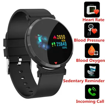 

Casual E28 Smart Watch Information Sharing Blood Pressure Heart Rate Monitor Waterproof Smart Watch Female Men for Android IOS