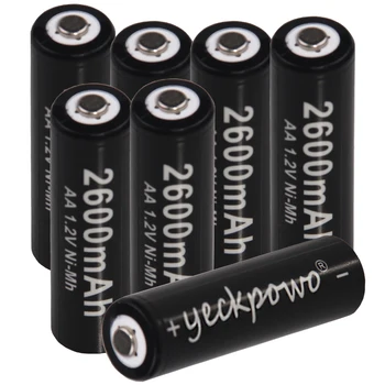 

1.2V 2600mAh AA nimh Battery low self discharge rechargeable AA batteries for toys for cameras for caculators