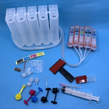 

YOTAT 5Color CISS ink cartridge BCI-325 BCI-326 for Canon PIXUS MG8130 MG6130 MG5230 MG5130 IP4830 MX893 MX883 IX6530 MG8230