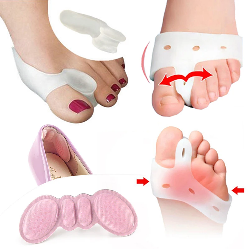 1/2/3Pair Bunion Corrector for Pedicure Hallux Valgus Feet Care Toe Separator Hallux Valgus Thumb Straightener Foot Care Tools