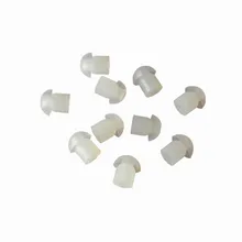 100 xClear, силиконовые резиновые наушники, наушники с наконечником, наушники для Baofeng, Kenwood, Motorola, двухсторонняя радио, Акустическая трубка