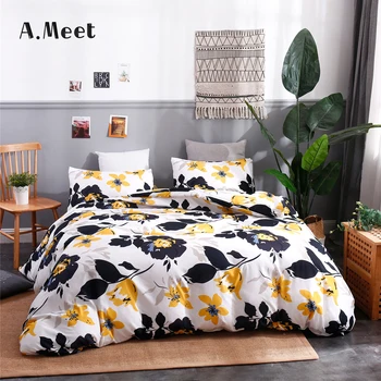 

Flower Leaf Paris Bedding Set Teen Modern Bedroom Set Sexy Bed Sets Girls Princess Quilts Comforters King Jogo De Cama Queen 3pc