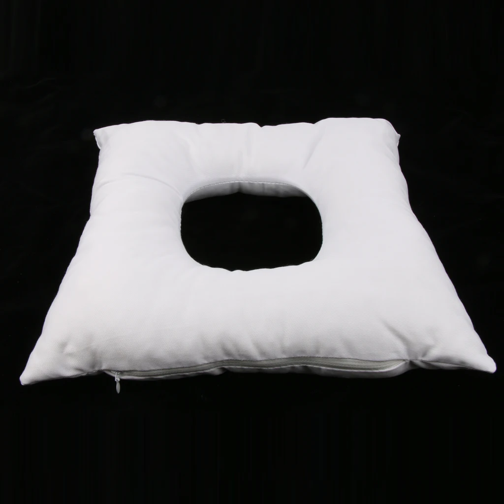 Washable Reusable Cover Massage Bed Table Face Down Rest Cradle Cushion Pillow for Spa Massage Beauty Salon