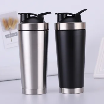 

Double-layerd Stainless Steel Insulation Mug 25oz Protein Powder Shake Cup Mixing Cup Glass