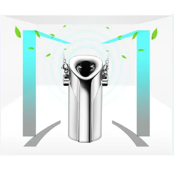 

1pcs Customizable business gifts USB portable negative ion air purifier car air freshener pendant bag pendant necklace