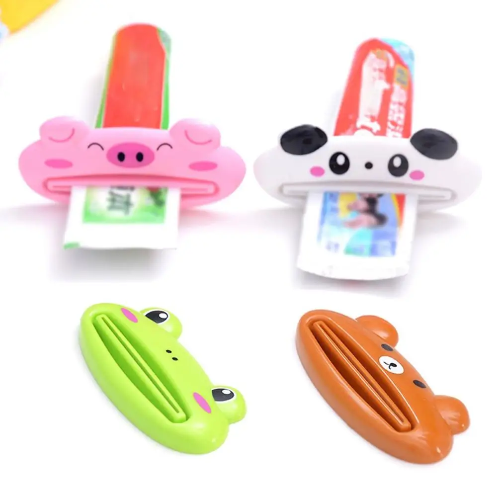 Animal Easy Toothpaste Dispenser Tooth Paste Squeezer Toothpaste Rolling Holder