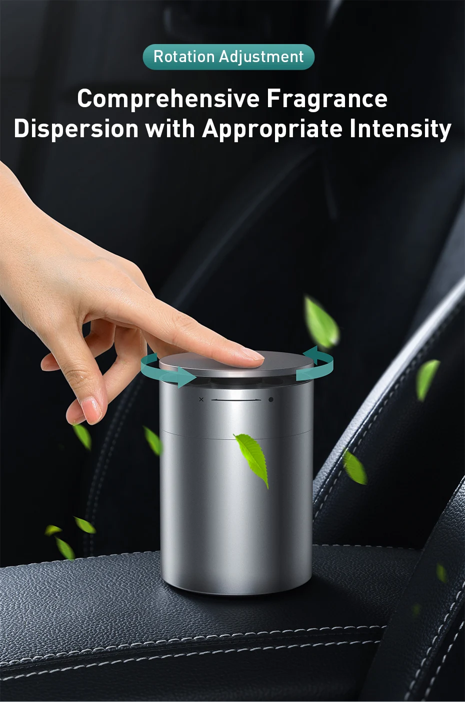 Baseus сильный парфюм автомобильный освежитель воздуха чаша для ароматерапии держатель Авто очиститель Арома диффузор с формальдегидом очистки