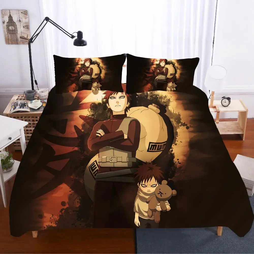 Наруто домашний текстиль постельное белье De Cama Sabanas роскошный подарок 3d комплект постельного белья королевского размера пуховые одеяла и комплекты постельного белья кошачье постельное белье поплин
