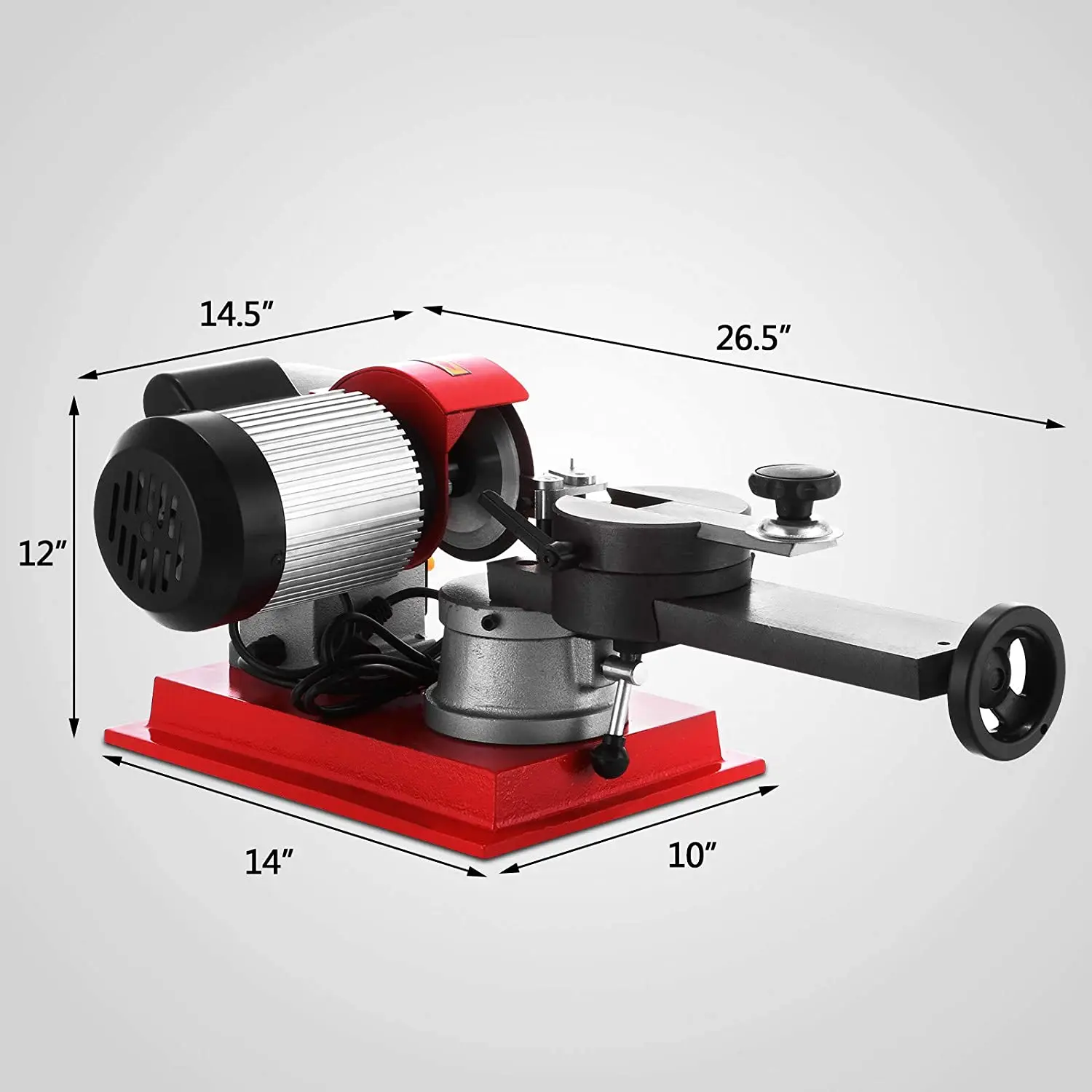 Mophorn Circular Saw Blade Sharpener 5 Grinding Wheel Size, Rotary Angle  Mill Grinding Machine 370W, Saw Blade Sharpener Machine for Carbide Tipped Saw  Blades 