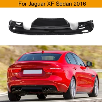 

Auto Car Rear Bumper Diffuser Lip Spoiler For Jaguar XF Sedan 2016 Up PP Rear Diffuser Spoiler PP Black