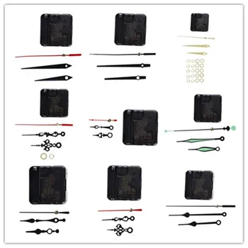 

1 Set Hanging DIY Quartz Watch Silent Wall Clock Movement Quartz Repair Movement Clock Mechanism Parts With Needles