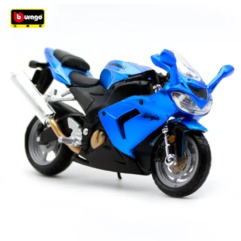 

Bburago 1:18 Kawasaki Ninja ZX-10R Blue MOTORCYCLE BIKE DIECAST MODEL TOY NEW IN BOX Free Shipping NEW ARRIVAL 51014