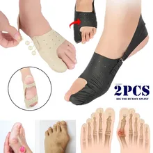 

2pcs/Set S/M/L Pain Relief Big Toe Bunion Adjuster Stretchy Orthopedic Invisible Feet Care Toe Thumb Separator