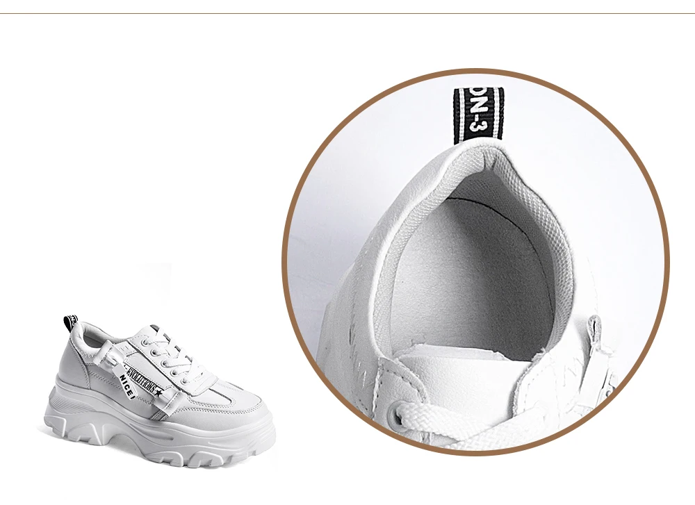 SOPHITINA New Women Shoes Fashion Leisure Concise Leather Handmade Ladies Sport Shoes Casual Comfortable Sneakers Women MO462