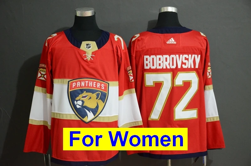 Все сшитые женские трикотажные изделия Florida Aleksander Barkov Sergei Bobrovsky Robo Luongo Aaron Ekblad