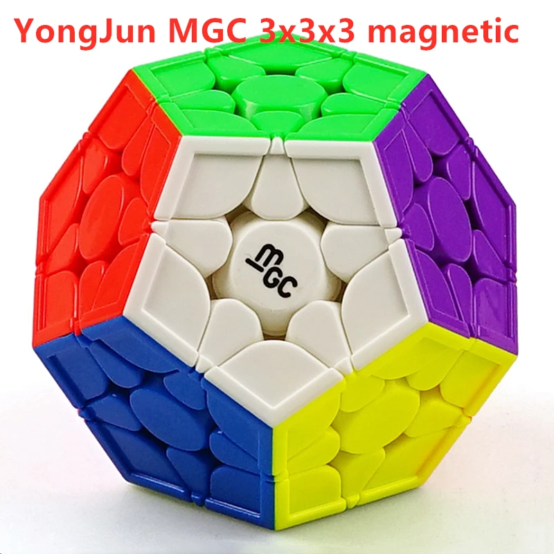 Куб Yongjun MGC 3x3X3 Магнитный Megaminxeds куб 3x3 магический YongJun Скорость кубик Megaminx