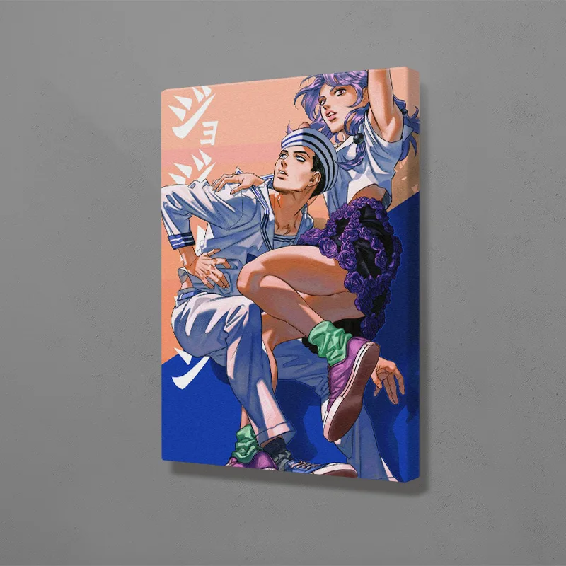 JOJO's Part 8 jojoolion аниме настенный Арт холст украшение постеры принты для гостиной домашняя декоративная картина для спальни
