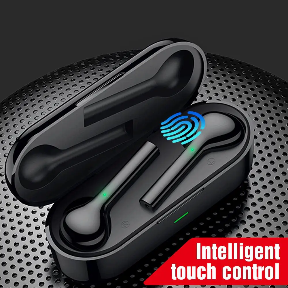 Bluetooth sem Fio Fone de Ouvido Fone com Microfone Duplo para o Telefone Mini Controle Toque Esporte Móvel Tws 1 Cheap Fones de ouvido