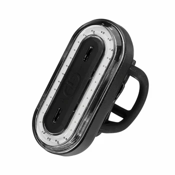 

XANES STL03 100LM IPX8 Memory Mode Bicycle Taillight 6 Modes Warning LED USB Charging 360° Rotation Bike Light Cycling Torch