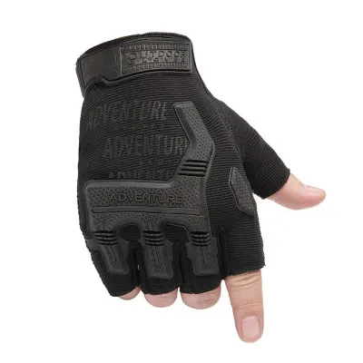 Fingerless Tactical Gloves Camouflage Mittens For Fitness Gym Male Antiskid Motorcycle Men Women Moto Half Finger Fitness Gloves - Image 4