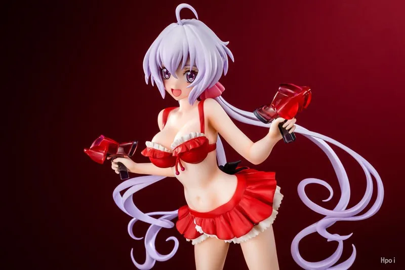 Аниме Senki Zessho Symphogear Chris Yukine купальник бикини Ver 1/7 ПВХ фигурка модель сексуальная девушка Коллекционная Кукла Brinquedos