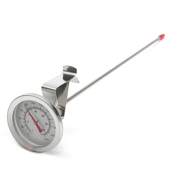 

Portable Stainless Steel Kitchen Food Milk Coffee Winemaking Probe Thermometer