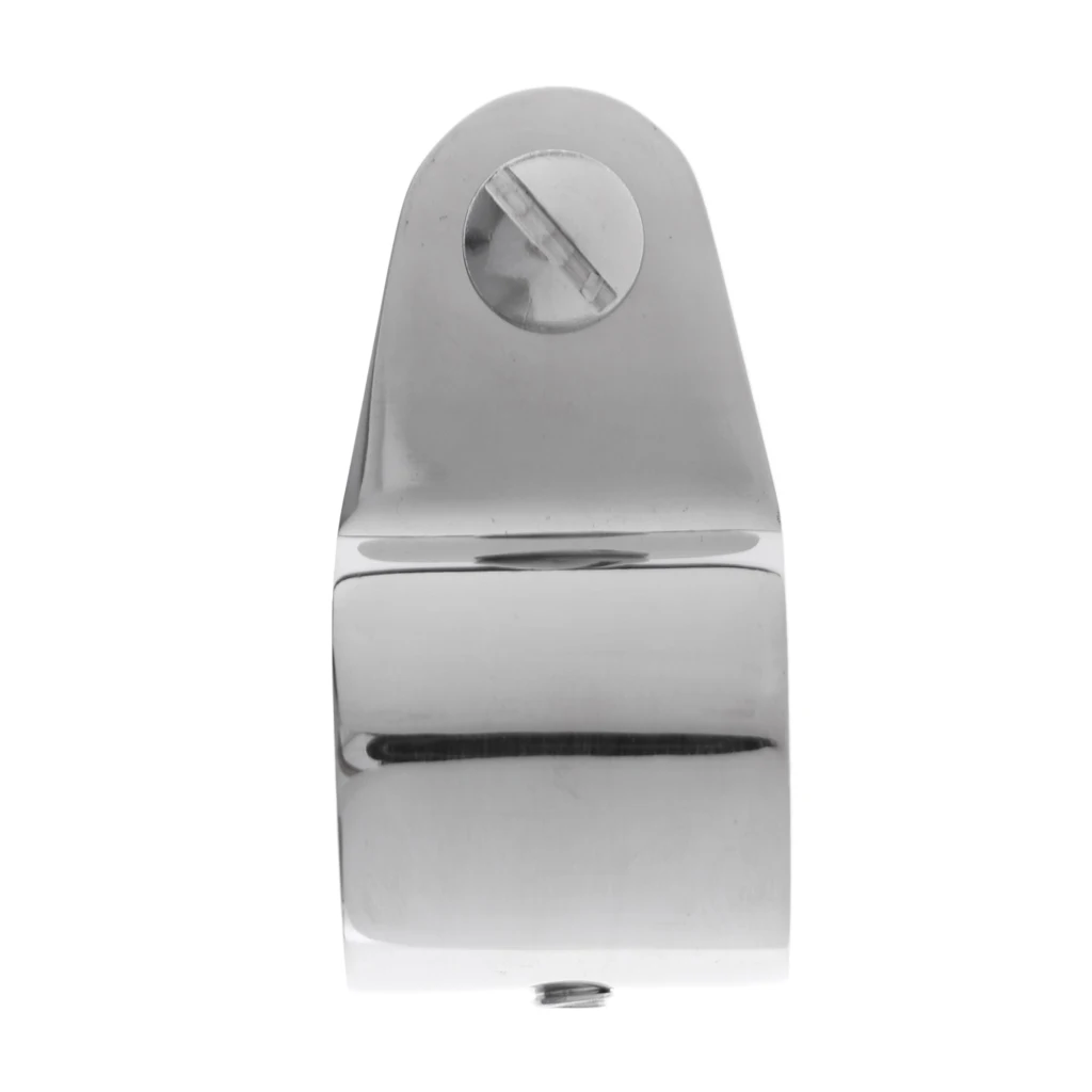 2PCS Marine Grade 316 Stainless Steel Boat Canopy Bimini Top Hinges - Heavy Dudy Tube Mount Hinged Dia 7/8 inch