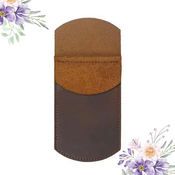

Vintage Pencil Case Special Pen Bag Creative Pen Protective Pouch Pen Case (Brown)