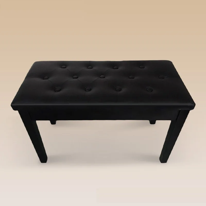 

Button face Economic piano & keyboard bench With book storage