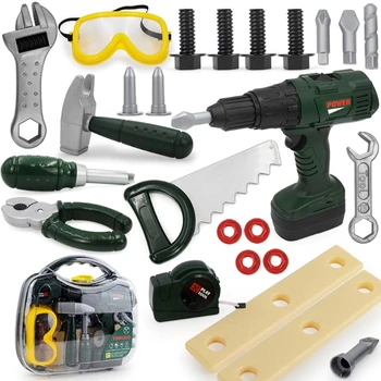 

Children Toolbox Kit Simulation Repair Tool Set Enlightenment Engineering Toy T5EC