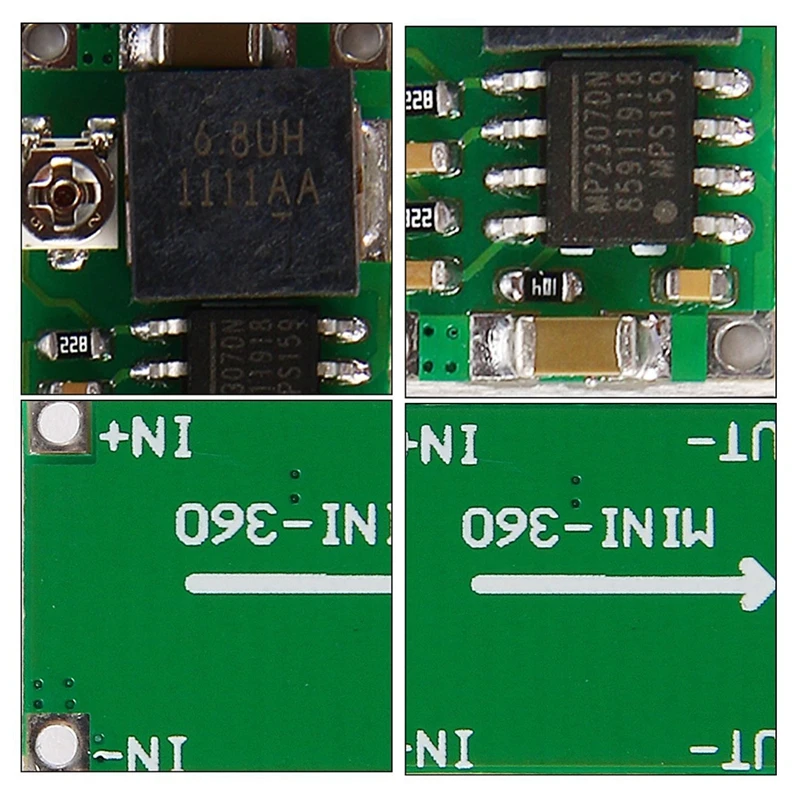 10 шт Мини DC-DC модуль 3V регулируемый вниз преобразователь 5V 16V аэрокамера для дистанционно управляемого самолета TE383