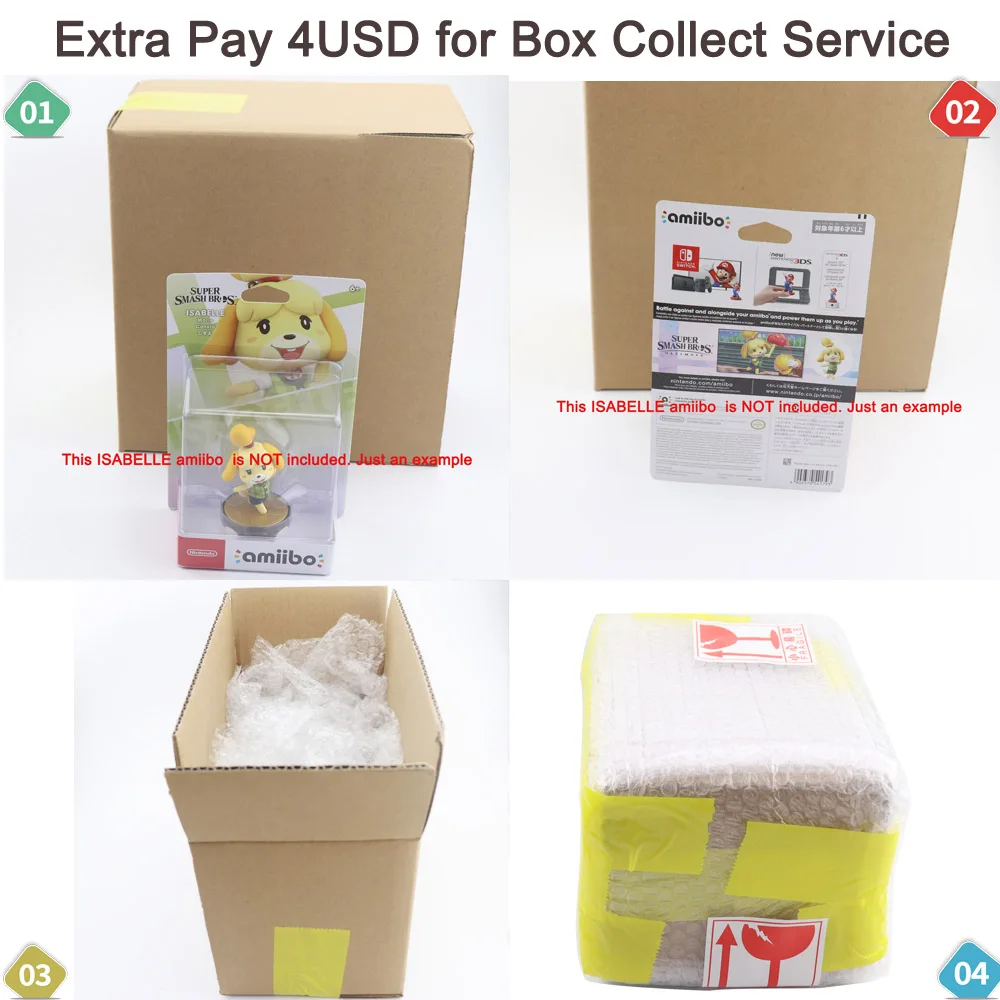 

Amiibo Box Collect Service (Select And Reinforce Packing Service)