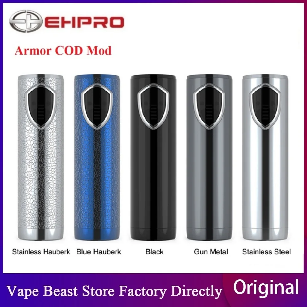 Оригинальный мод Ehpro Armor COD полумеханический аккумулятор 20700/18650/21700 вейп-мод VS Cold