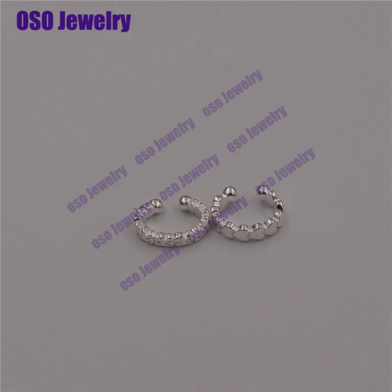 Pendientes plata de ley 925 mujer серебряные 925 серьги-гвоздики для женщин, хорошее ювелирное изделие - Цвет камня: 4mm 912723550