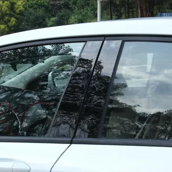 

For X-Trail Rogue 2014-2018 Window Pillar Trim Decor Kits Set For Nissan X-Trail Rogue 2014-2018 Auto Exterior