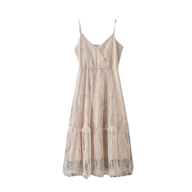 

Dress Fairy Immortal Sweet Students Short-height Very Fairy of Platycodon Grandiflorum First Love Retro Camisole Summer Sexy Ele
