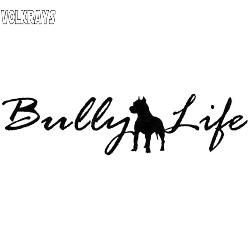Volkrays модная Автомобильная наклейка Buly Life питбулл собака аксессуары