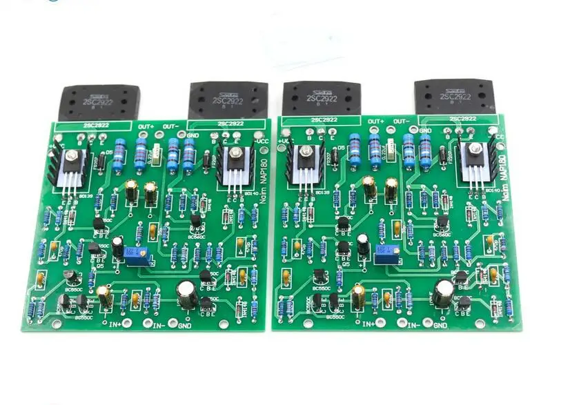 

Монтажная клон NAIM NAP180 Плата усилителя мощности 75 Вт + 75 Вт (2-канальная плата)