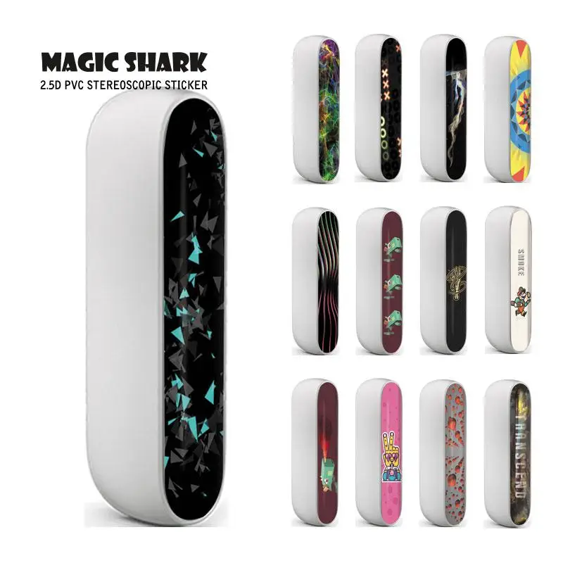 Magic Shark Dreamy My World Медузы Марио чехол Стикер Обертывание кожи для IQOS 3 IQOS3 0 462-477 |