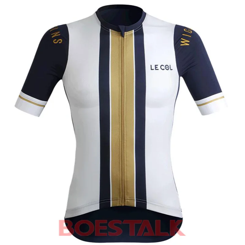 jersey WIGGINS LE COL велосипедная Экипировка, Джерси, летняя мужская велосипедная одежда, Майо, одежда, рубашки conjunto uniforme roupa ciclismo hombre - Цвет: jersey