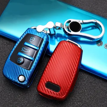 

tpu car key case cover for audi a3 8p 8v a4 b7 b8 b5 b9 a1 a5 q7 q5 a6 4f c6 c5 c7 c4 tt q3 s3 a7 a8 c4 tt 8n car key cover case